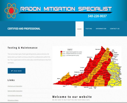 Radon Mitication Specialist